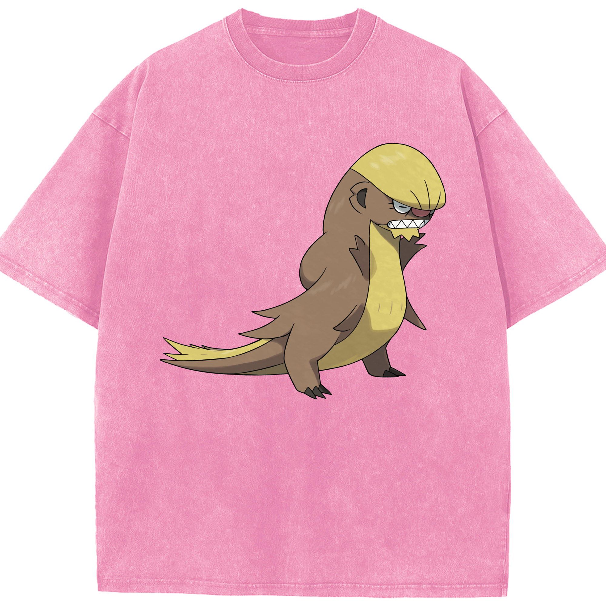 （画像用） ポケットモンスター Pokémon 綿100% ヴィンテージ風 半袖Tシャツ（フロントプリント）